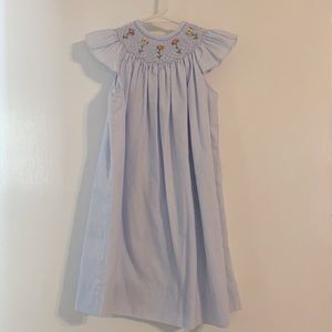 Adorable flower smock dress